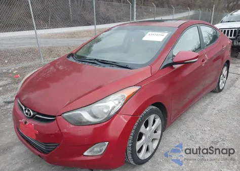 2012 Hyundai Elantra Limited (Ulsan Plant) из США, поврежденный, VIN KMHDH4AE2CU359256